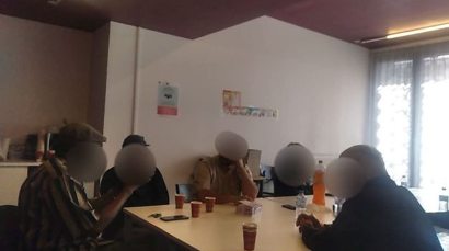 Espace convivial du Café Solidaire
